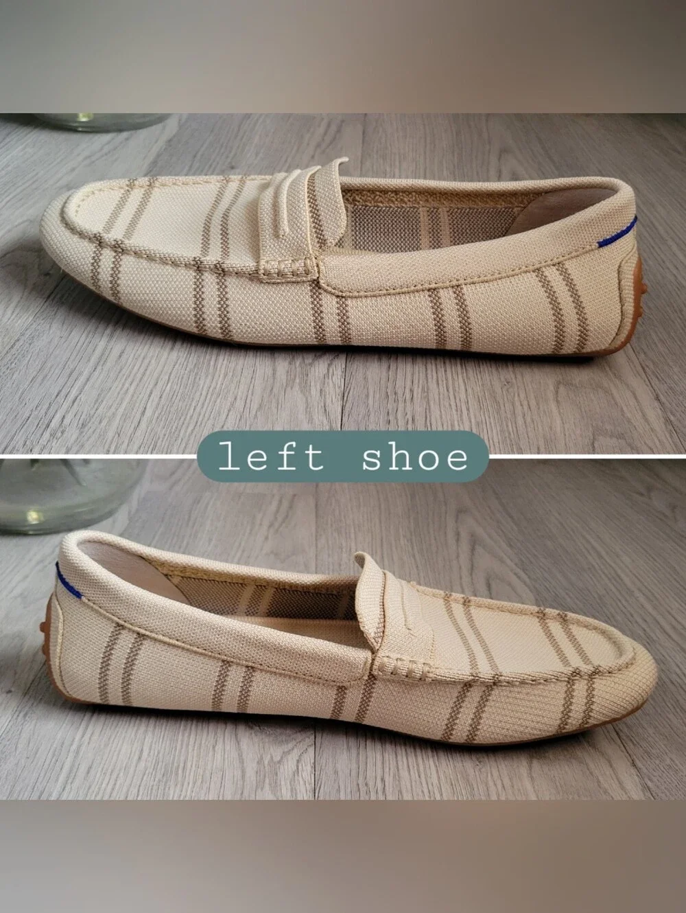 Rothy's The Driver Sandy Shore Tan & Brown Loafers, Women's US 12.5 EU 42.5